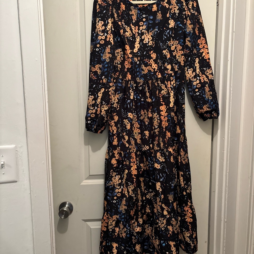 Floral Long Sleeve Dress